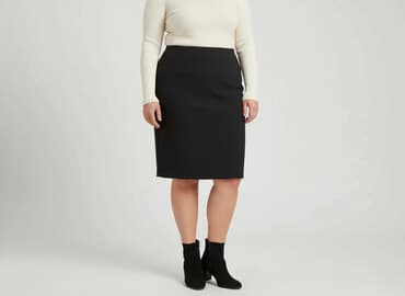 długie spódnice ołówkowe: Spódnica damska, rozmiar 5XL — 5