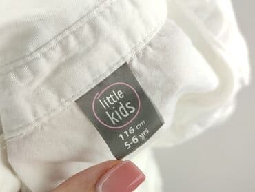 kamizelka futerko czarne: Shirt 5-6 years, condition - Very good, pattern - Monochromatic, color - White — 4
