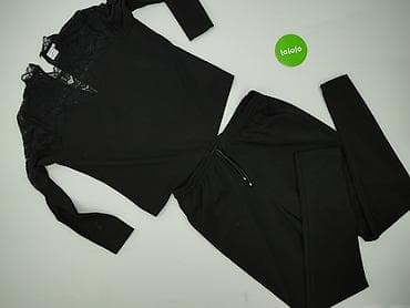 garnitur damski plus size: Elegancki komplet, rozmiar M — 2