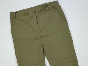 oliwkowe buty: Spodnie materiałowe damskie, rozmiar 2XL — 1