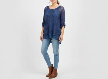 granatowa bluza: Bluzka damska, rozmiar S — 5