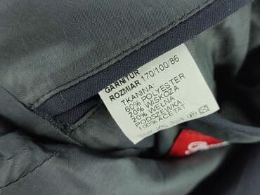 poliamid w ubraniach: Suit jacket for men, size S — 4
