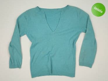 sweter z dekoltem v: Sweter damski, rozmiar S — 2