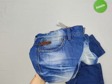 przecierane spodnie: House of Denim, Jeansy dla mężczyzn, M — 6