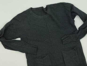 sweter z tiulowymi rękawami: Bluzka damska, M — 1