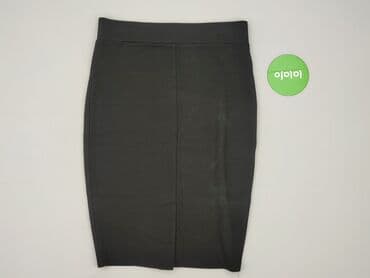 czarne spódniczka plisowane: Amisu, Spódnica damska, M — 3