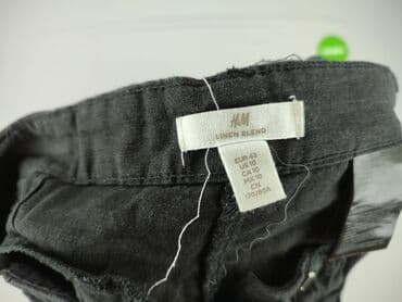 cekinowe spodnie h m: H&M, Spodnie materiałowe damskie, rozmiar L — 4