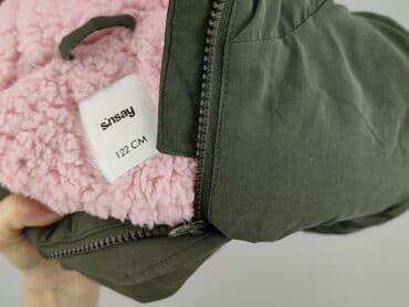 janachowska sukienka: Kurtka zimowa, Sinsay, 7 lat, 116-122 cm, stan - Bardzo dobry — 4