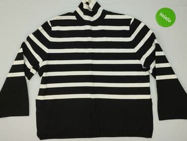 koszulka w żółto czarne paski: H&M, Golf damski, M — 2