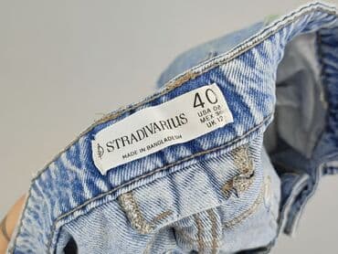 krótkie spodenki jeansowe damskie stradivarius: Stradivarius, Szorty damskie, rozmiar L — 4