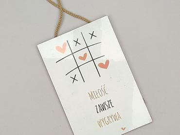 Artykuły papiernicze: Dekoracyjna tabliczka do powieszenia „Miłość zawsze wygrywa” - Typ — 1