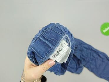 dżinsy luźne: Janina, Spodnie materiałowe damskie, rozmiar 2XL — 4