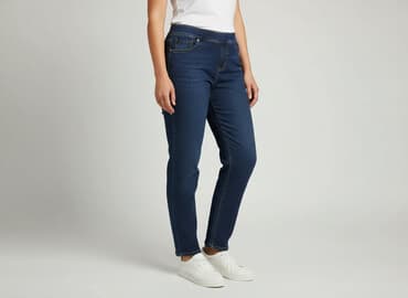gina tricot jeansy: Gina Laura, Jeansy damskie, rozmiar L — 6