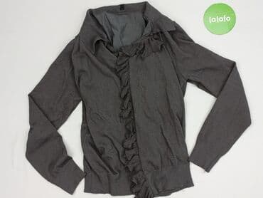 klapki z futerkiem firmowe: Kardigan damski, rozmiar L — 2