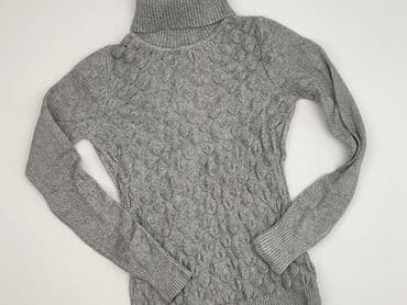 sweter jedwab: Golf damski, S — 1