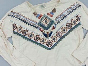 niebieska satynowa sukienka zara: Zara, Жіноча блуза, розмір M — 1