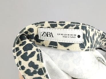 materialowe dzwony: Zara, Spodnie materiałowe damskie, rozmiar XL — 4