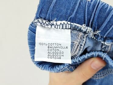 calvin klein jeans retro runner: Denim pants, 9-12 months, condition - Perfect — 5