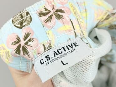 Ubrania męskie: Cedar Wood State, Szorty kąpielowe dla mężczyzn, rozmiar L — 4