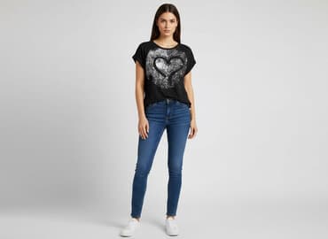 bluzy damskie diverse: Diverse, T-shirt damski, rozmiar S — 8