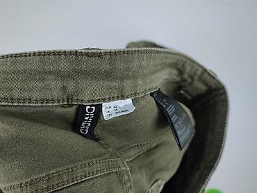 cargo pull and bear: H&M Divided, Spodnie cargo damskie, rozmiar M — 4