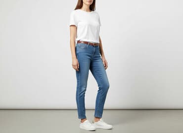 calvin klein calvin klein jeans: CAMAIEU, Jeansy damskie, rozmiar L — 7