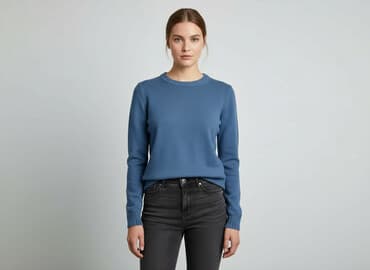 sweter w chmurki reserved: Bpc bonprix collection, Sweter damski, rozmiar 2XS — 6