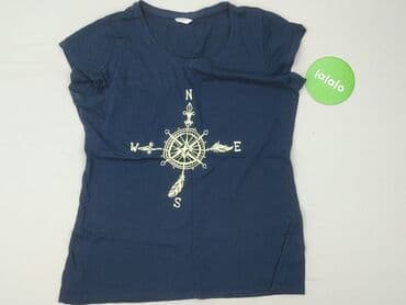 t shirty elisabetta franchi: Woman, T-shirt damski, rozmiar L — 2