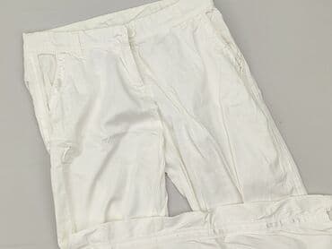 Spodnie materiałowe damskie, L