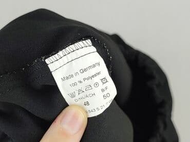 ubrania z niemiec: Spodnie materiałowe damskie, rozmiar 4XL — 5
