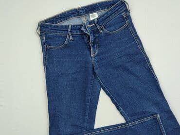 Jeansy: H&M, Jeansy damskie, rozmiar L