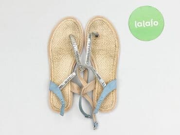 klapki z brylantami: Sandały damskie, rozmiar 41 — 3