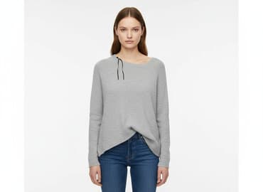 hm szary sweter: H&M, Sweter damski, rozmiar XS — 7