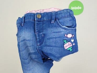 wytarte jeansy: Spodnie jeansowe, So cute, 1.5-2 lat, 92, stan - Bardzo dobry — 5