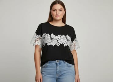 bluzka do spodenek skorzanych: Women's blouse, size XL — 1