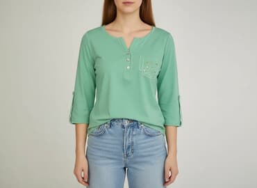 bluzka z rękawem 34: Women's blouse, size S — 1