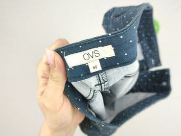 woskowane legginsy z wysokim stanem zara: Ovs, Spodnie materiałowe damskie, rozmiar L — 5