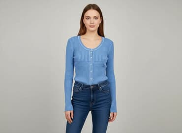 sklep z ubraniami: Kardigan damski, rozmiar S — 1