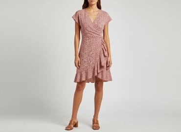 kapcie niedźwiedzie: PULL&BEAR, Sukienka damska, rozmiar S — 6