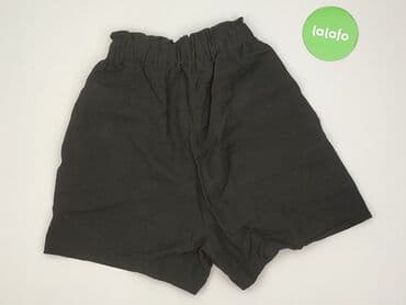 krótkie czarne spodenki materiałowe: Szorty damskie, rozmiar M — 3