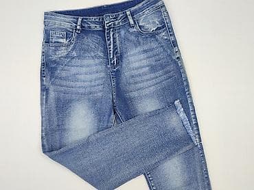 jeans slouchy: Jeansy damskie, rozmiar L — 1