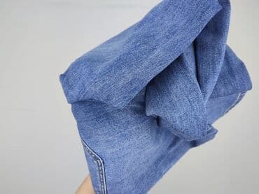 jeansy z asymetrycznym zapieciem: DENIM JEANS, Jeansy damskie, rozmiar M — 4
