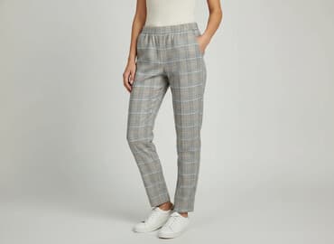 spodnie od piżamy damskie sinsay: Spodnie materiałowe damskie, rozmiar XS — 6