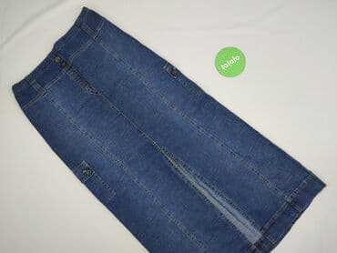 jeansowe spódnice midi z rozcięciem: Spódnica damska, rozmiar 2XS — 3