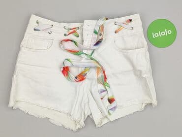 jeans shorts: Szorty damskie, rozmiar M — 2