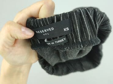 spodnie narciarskie tanie: Reserved YFL, Spodnie materiałowe damskie, rozmiar XS — 4