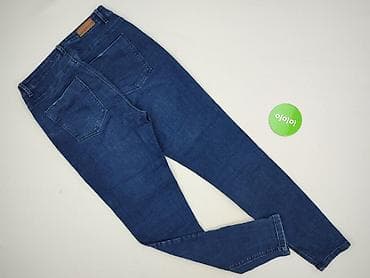 biale mom jeans: Denim Collection, Jeansy damskie, rozmiar L — 3