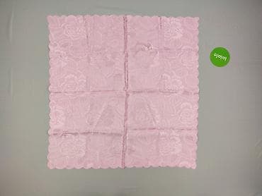 Home Decor: PL - Tablecloth 71 x 71, color - Pink, condition - Perfect — 2