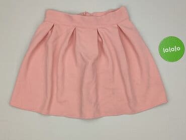 spódnice rozkloszowane pudrowy róż: Spódnica damska, rozmiar S — 3