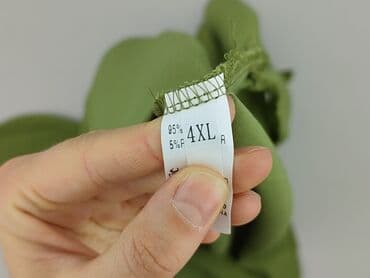 sukienka maxi z rozcięciem na wesele: Sukienka damska, rozmiar 4XL — 5